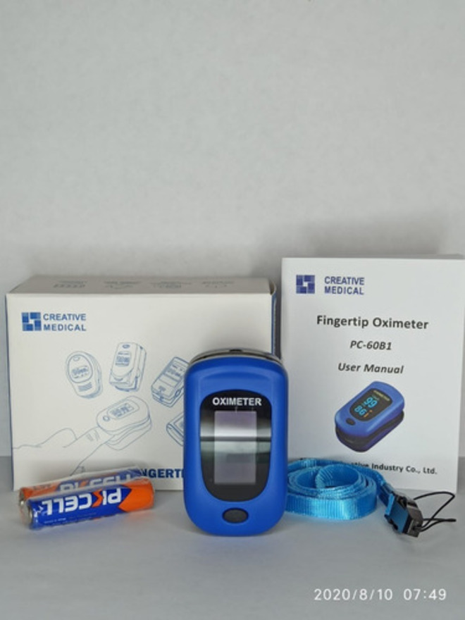  CREATIVE FINGERTIP PULSE OXIMETER