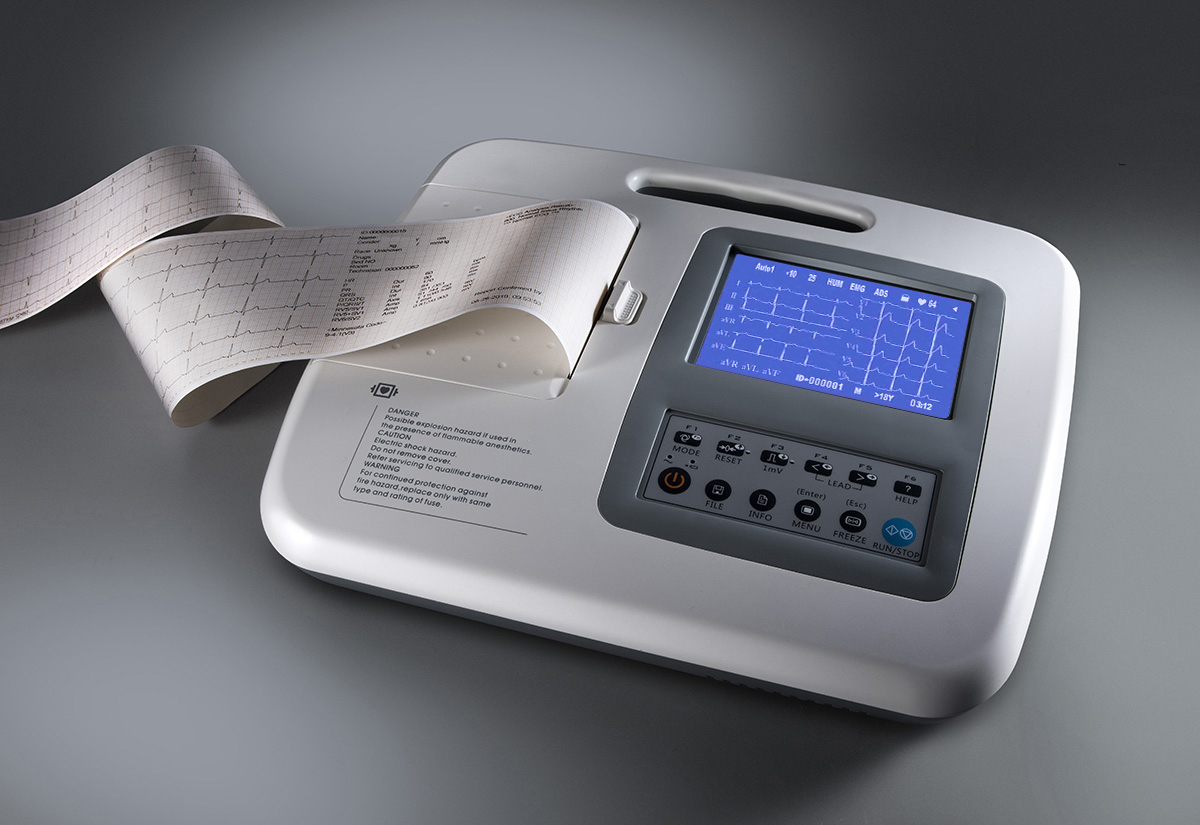 Digital Six-Channel ECG